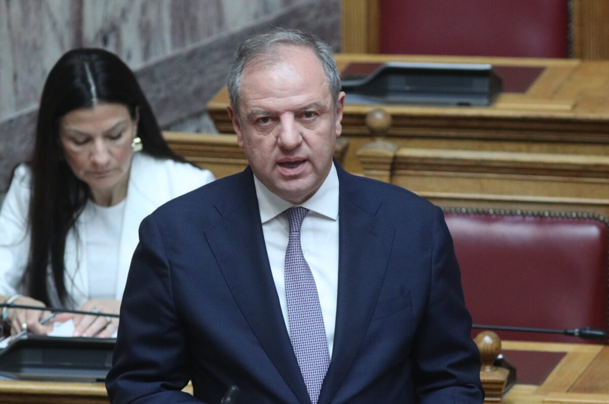 O πρώην υφυπουργός Αγροτικής Ανάπτυξης και Τροφίμων, Διονύσης Σταμενίτης,