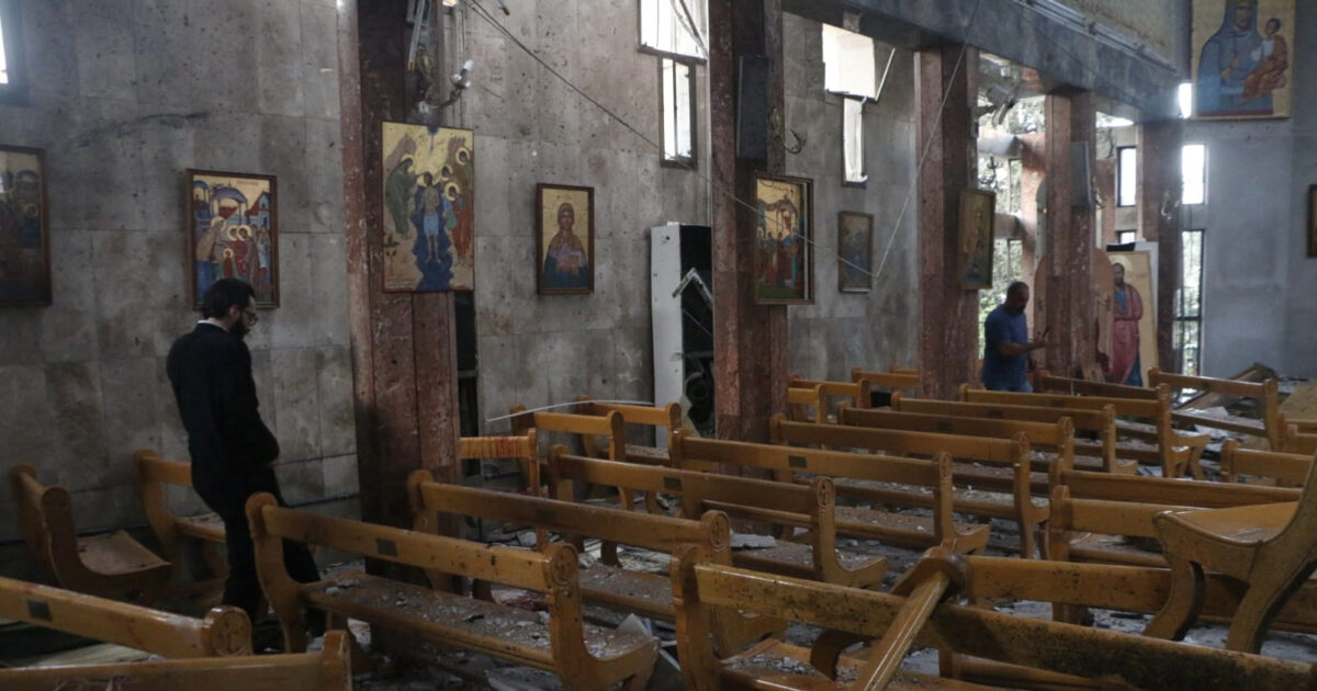 Syria: Terrorist attack on an Orthodox Church – 22 The dead arrived