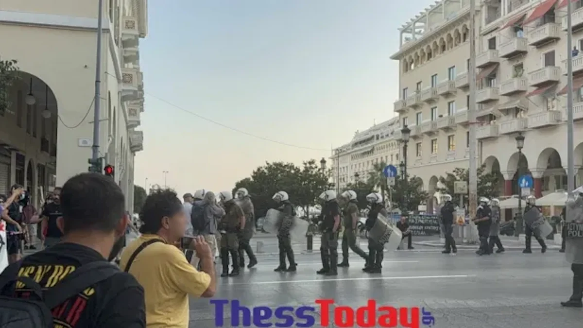 Ένταση στη Θεσσαλονίκη