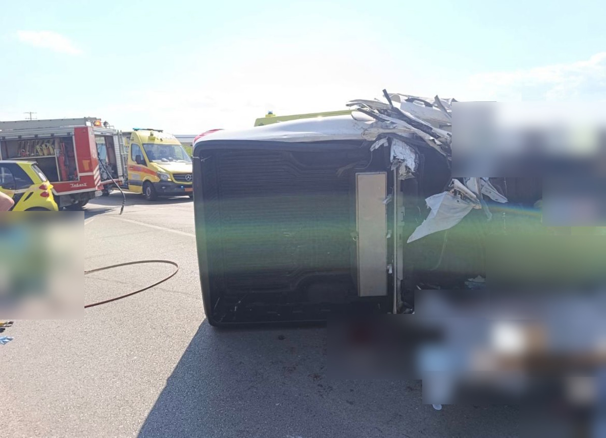 ΦΩΤΟ από το Σωματείο εργαζομένων του ΕΚΑΒ