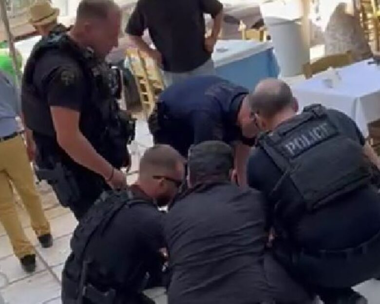 Θεσσαλονίκη: «Έβγαλε μαχαίρι και πήγε να μου το καρφώσει στην κοιλιά» λέει ο 45χρονος που του επιτέθηκε ο 64χρονος Ισπανός – Η στιγμή της σύλληψης