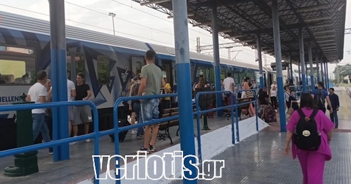 Tobacco on a train made by Athens – Thessaloniki due to overheating on the brakes