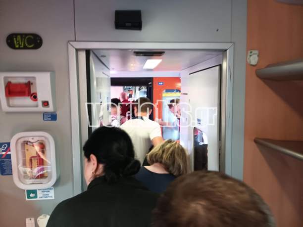 Passengers of wagon 7 move for 'security reasons'