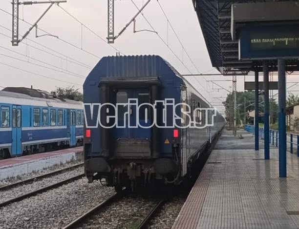 The Athens - Thessaloniki train arrived with a delay in the co -host