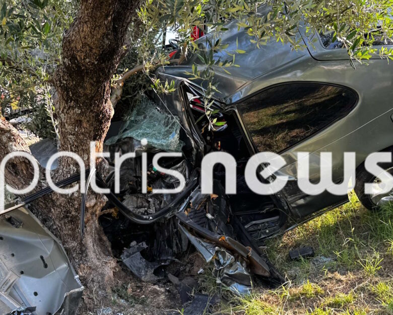 Πύργος: Νεκρός 23χρονος οδηγός σε τροχαίο – «Έσβησε» λίγες μέρες μετά τον γάμο του και τη βάπτιση της κόρης του
