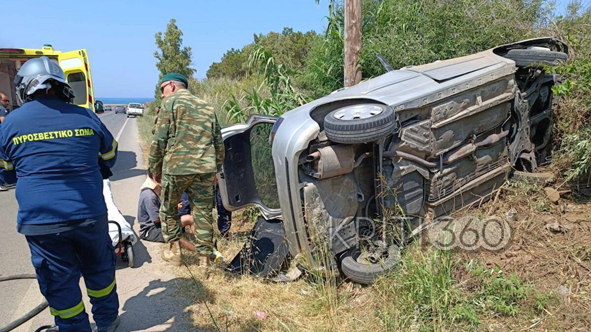 Τροχαίο στα Χανιά