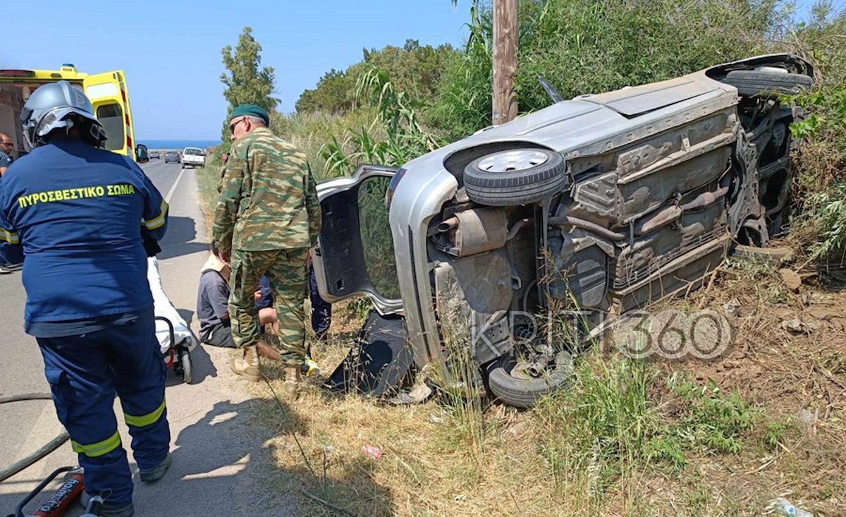 Τροχαίο στα Χανιά