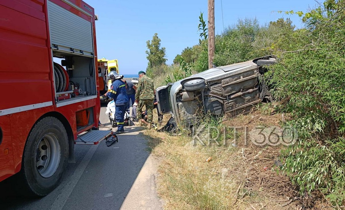 Τροχαίο στα Χανιά