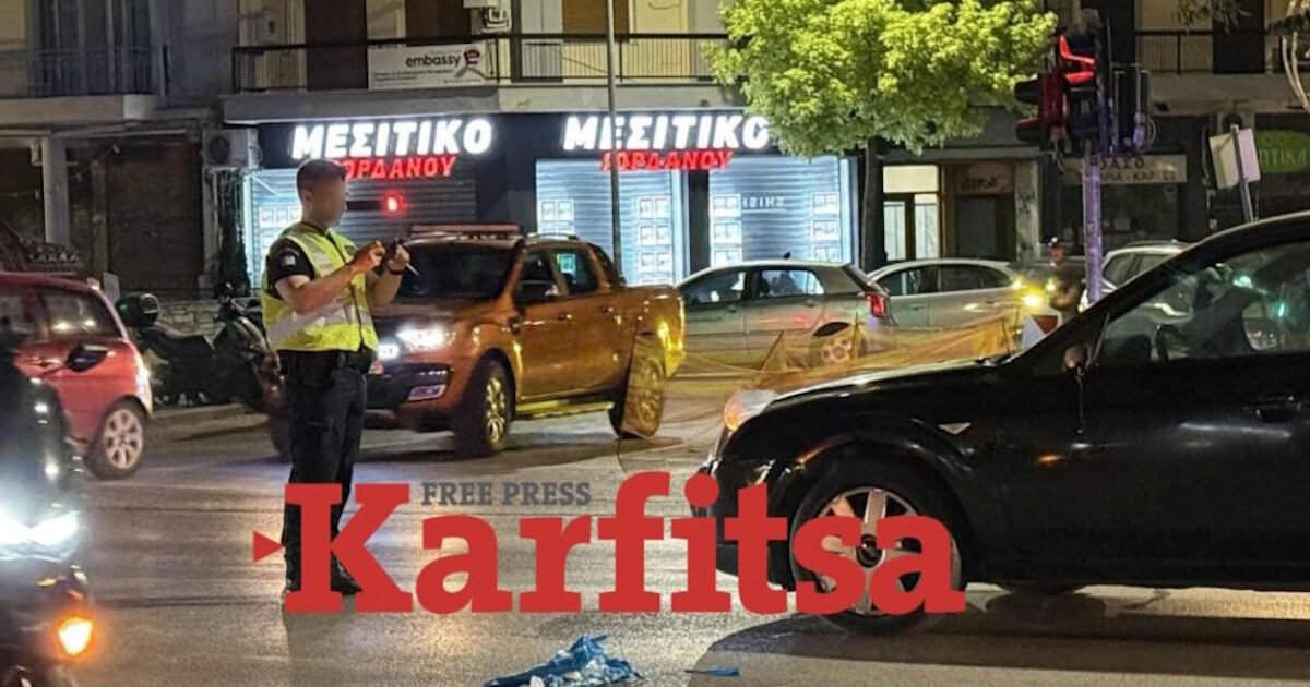 Thessaloniki: Pedestrian Drawing on Egnatia Road – In critical condition a man