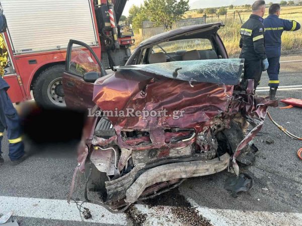 Τροχαίο δυστύχημα στη Βοιωτία