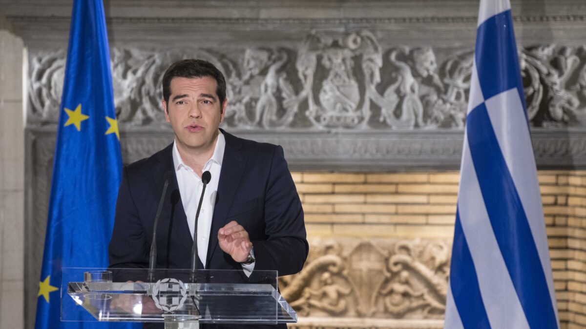 O Αλέξης Τσίπρα το 2015