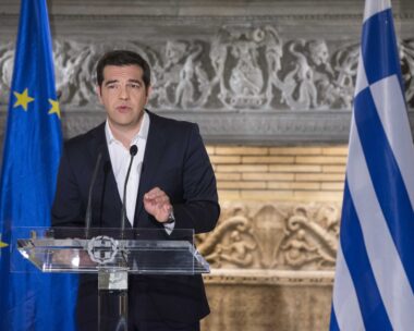 O Αλέξης Τσίπρα το 2015
