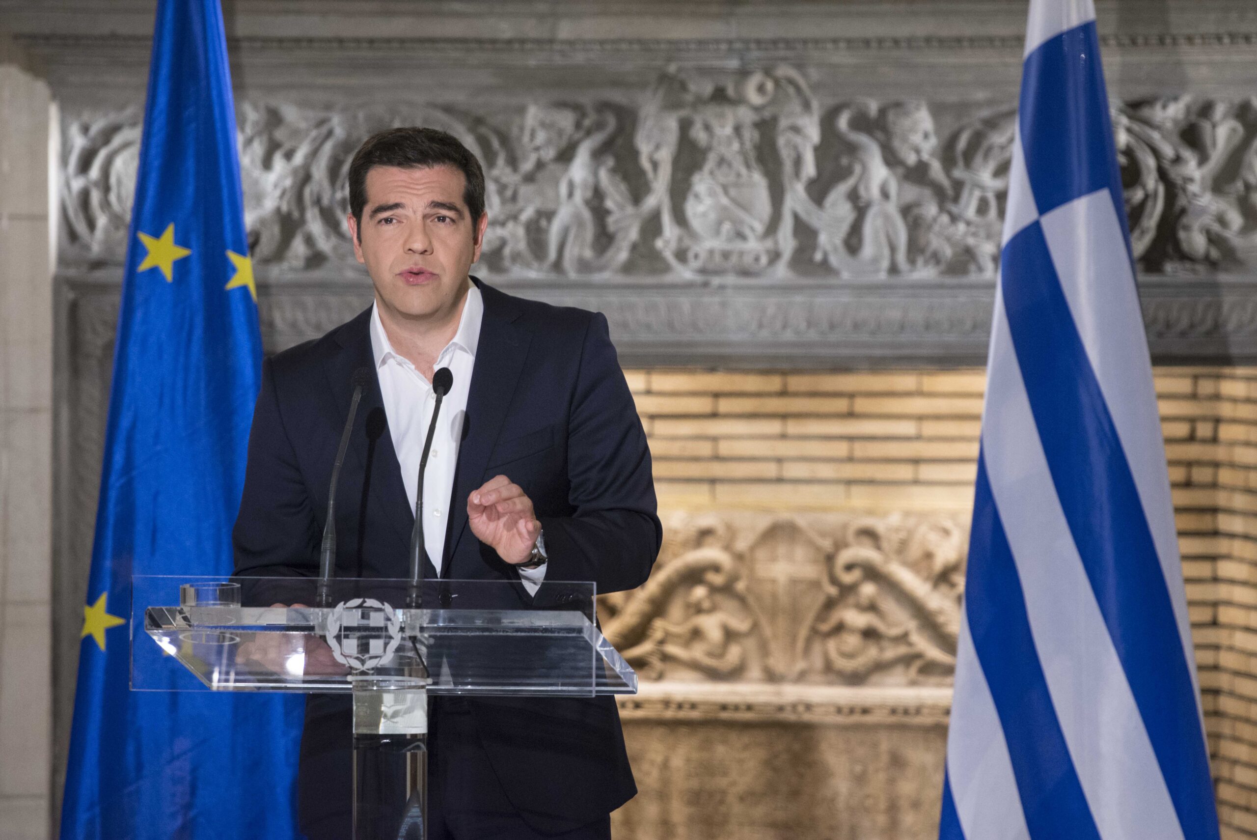 O Αλέξης Τσίπρα το 2015