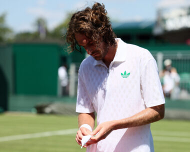 Ο Στέφανος Τσιτσιπάς στο Wimbledon