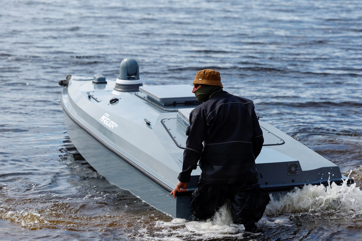 USV- Unmanned Surface Boat