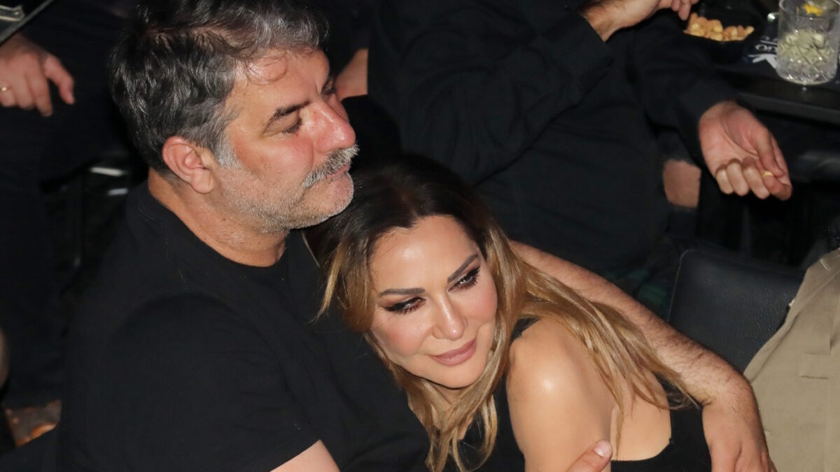 Βασίλης Μπισμπίκης και Δέσποινα Βανδή