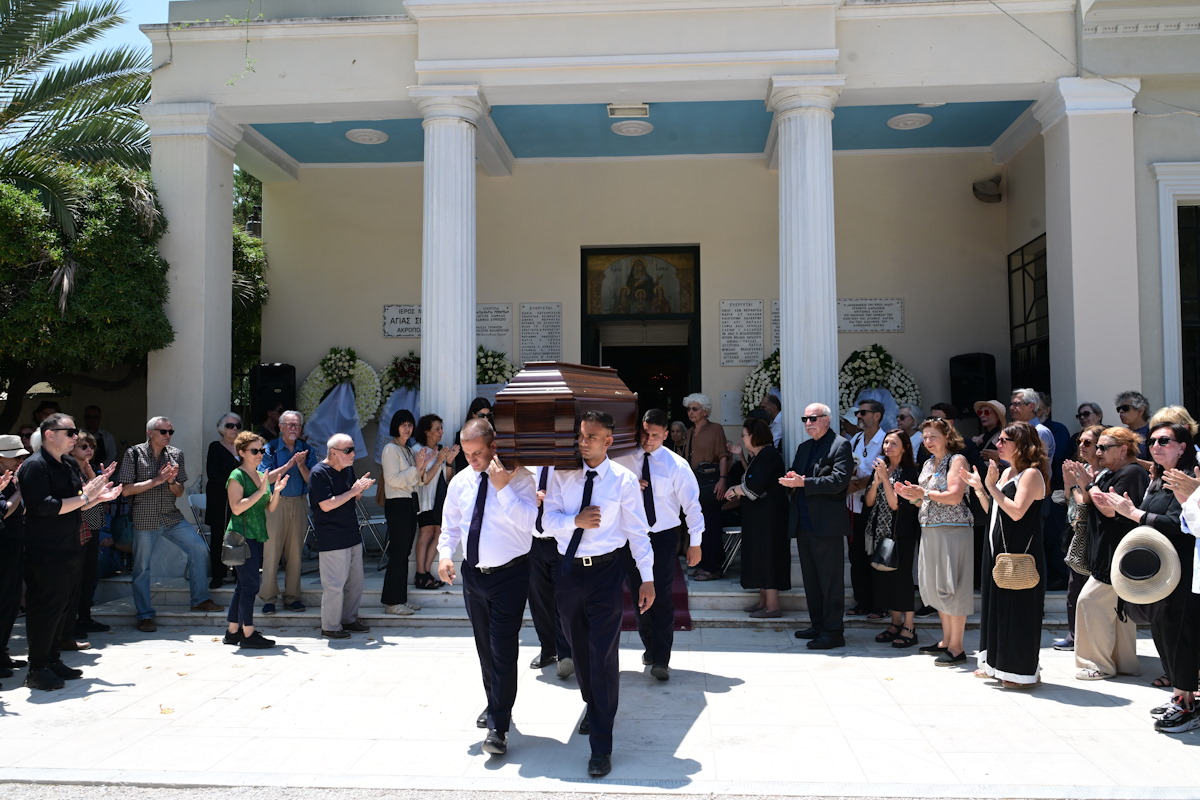 Κηδεία του σκηνοθέτη και ηθοποιού Βασίλη Παπαβασιλείου