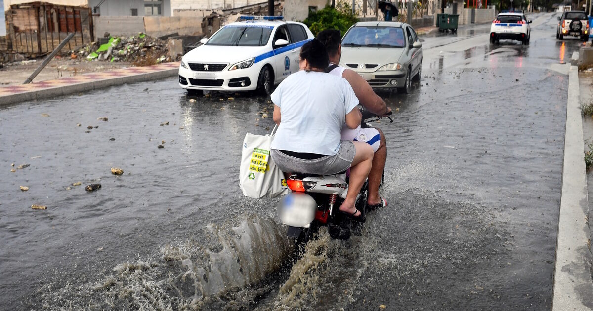 Weather today: Rain in Northern Greece and strong winds up to 8 beaufort in the Aegean
