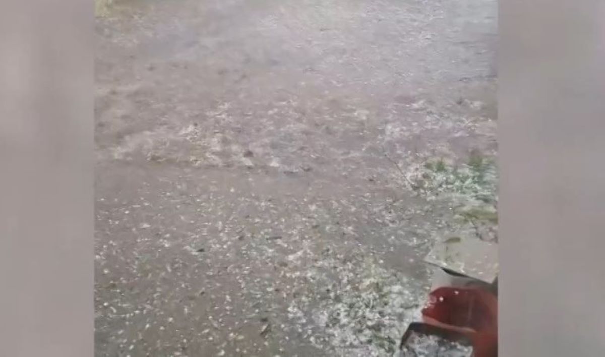 Χαλάζι στη Βόρεια Ελλάδα