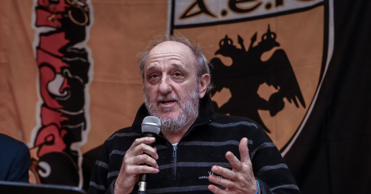 Dimitris Hatzichristos, mourning in AEK died