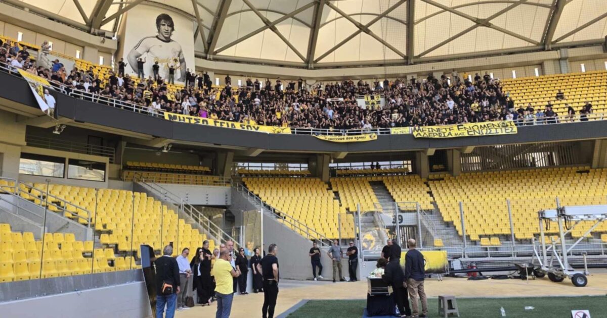 Δημήτρης Χατζηχρήστος: Στην «OPAP Arena» η σορός του ιδρυτή της Original – Πάνω από 1.000 άτομα