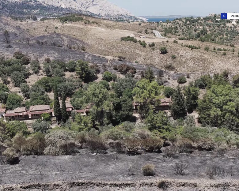 Φωτιά στη Χίο: Το μέγεθος της καταστροφής – Στάχτη έγιναν 62.000 στρέμματα πρασίνου