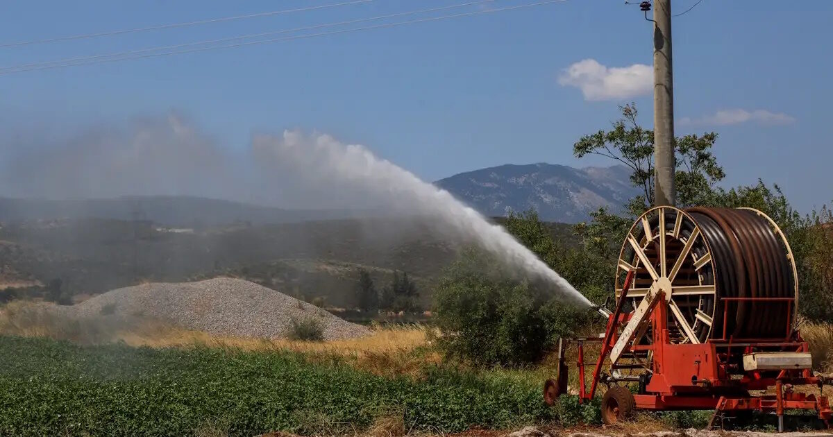 The invitation for irrigation works of 500m euros was issued