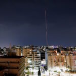 Αναχαίτιση πυραύλου, που σύμφωνα με τον ισραηλινό στρατό εκτοξεύτηκε από την Υεμένη, από την πόλη Άσκελον