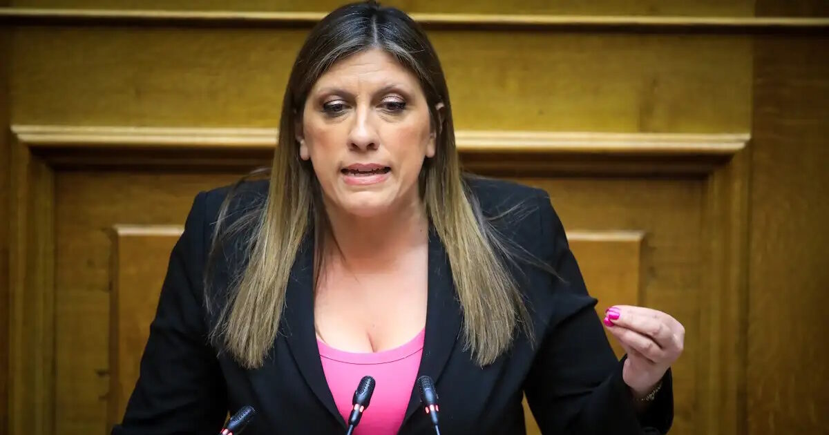 Η Ζωή Κωνσταντοπούλου ζητά την παραίτηση Φλωρίδη και μία «συγγνώμη» για τον «βιαστή με την τυρπόπιτα»