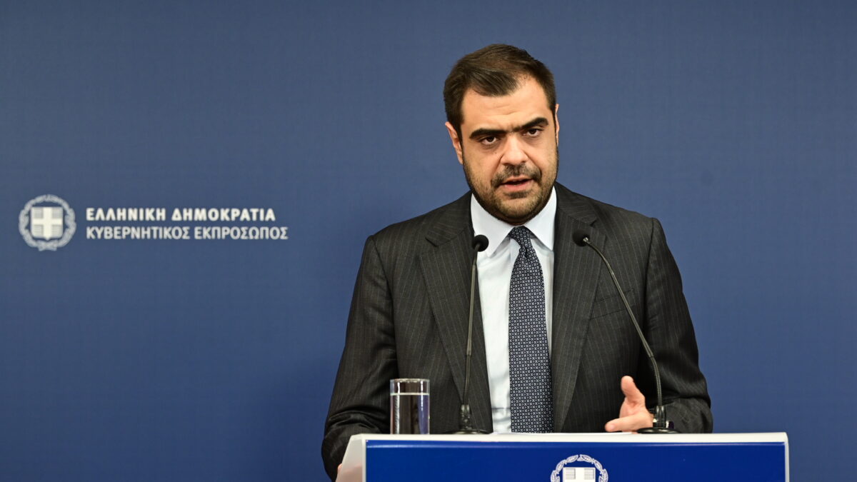 Ο Κυβερνητικός Εκπρόσωπος Παυλος Μαρινάκης / Φωτογραφία αρχείου / ΜΙΧΑΛΗΣ ΚΑΡΑΓΙΑΝΝΗΣ/EUROKINISSI