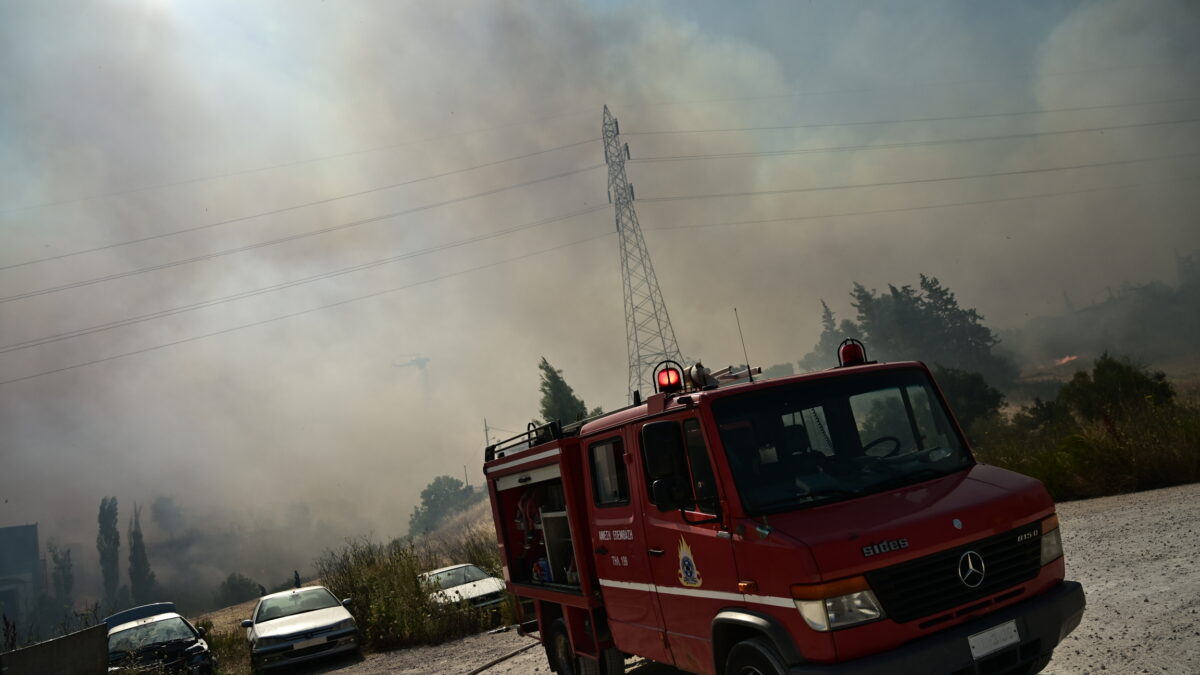 Φωτιά στο Κρυονέρι