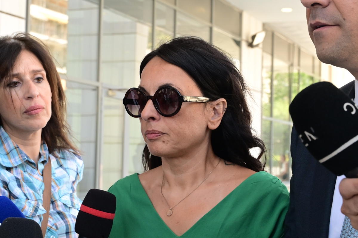 Η Αφροδίτη Γεωργούση, μία από τις 2 καταγγέλλουσες στην υπόθεση του Πέτρου Φιλιππίδη
