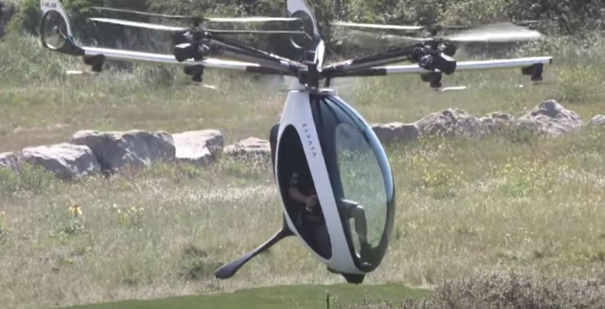 Το μονοθέσιο ελικόπτερο Airscooter
