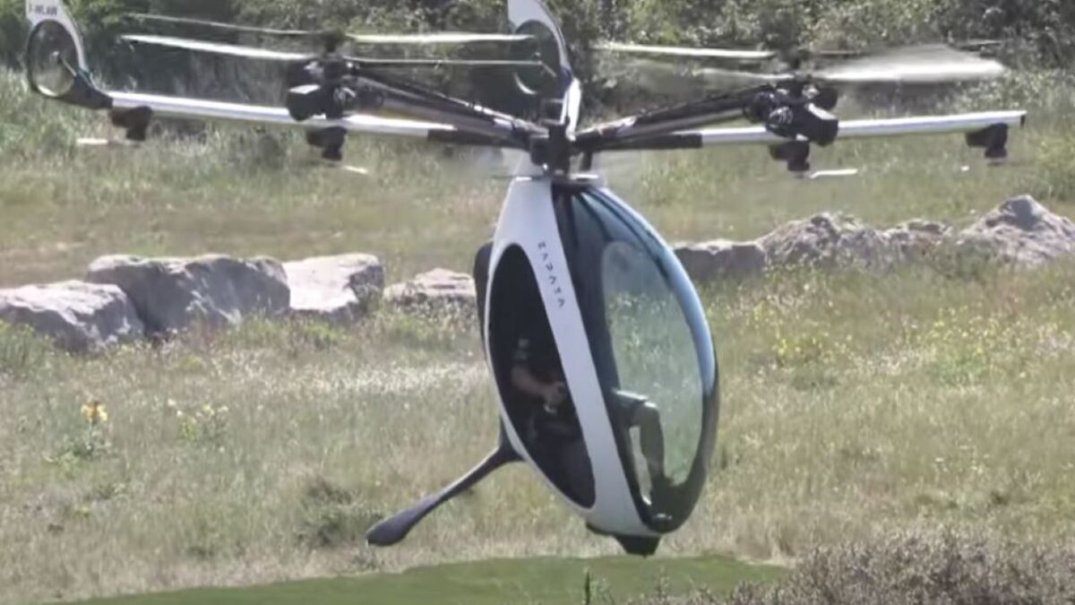 Το μονοθέσιο ελικόπτερο Airscooter