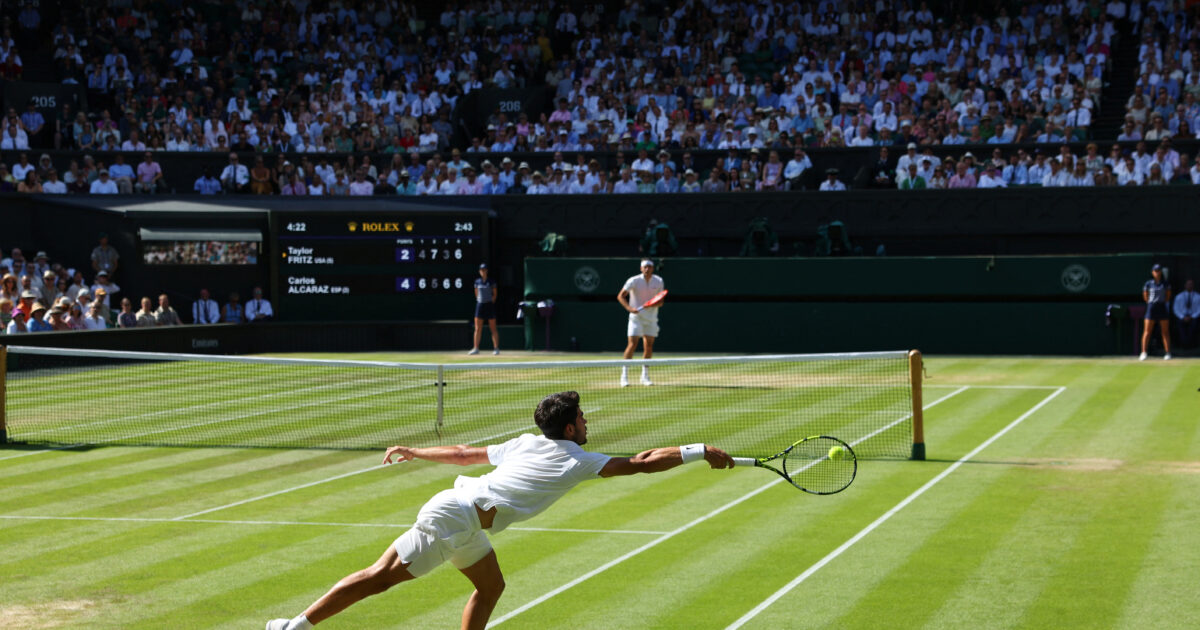 Janik Sinner – Carlos Alcarat Live o Wimbledon final