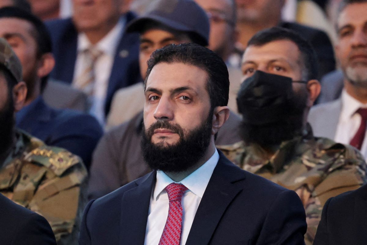 Ο πρόεδρος της Συρίας αλ Σάρα