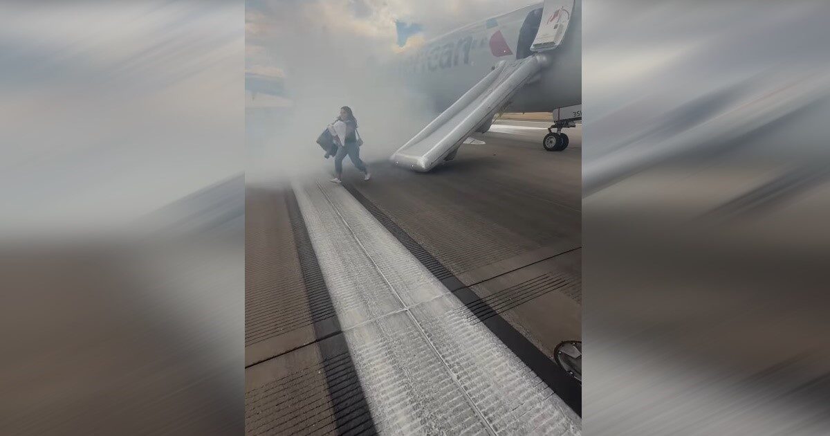 Denver: American Airlines Flight – Damnation After Smokes and Flames Under the Air
