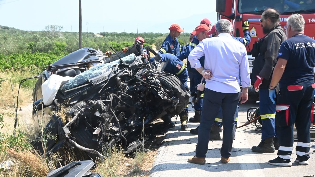 Από το τροχαίο στην Αργολίδα