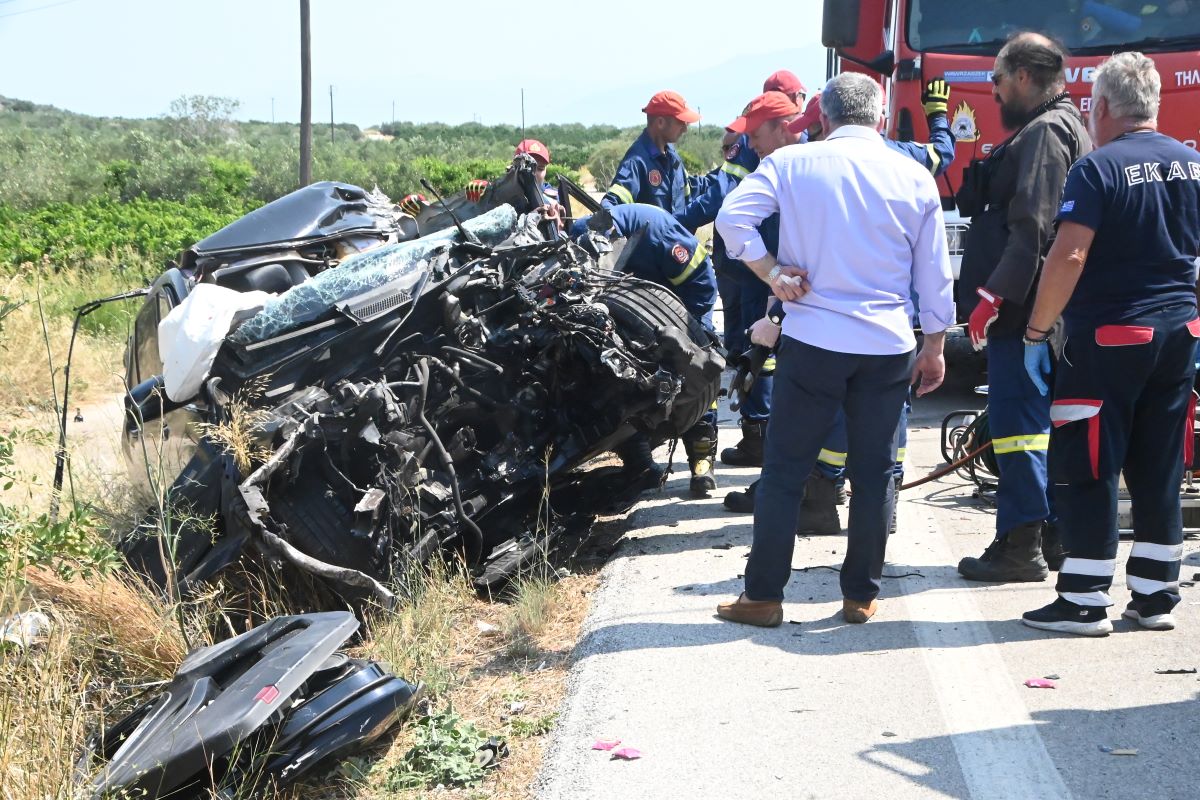 Από το τροχαίο στην Αργολίδα