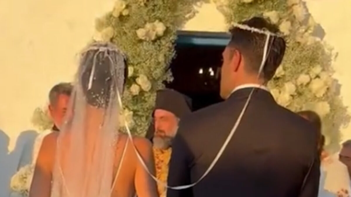 Κωνσταντίνος Αργυρός και Αλεξάνδρα Νίκα κατά τη διάρκεια του γάμου τους