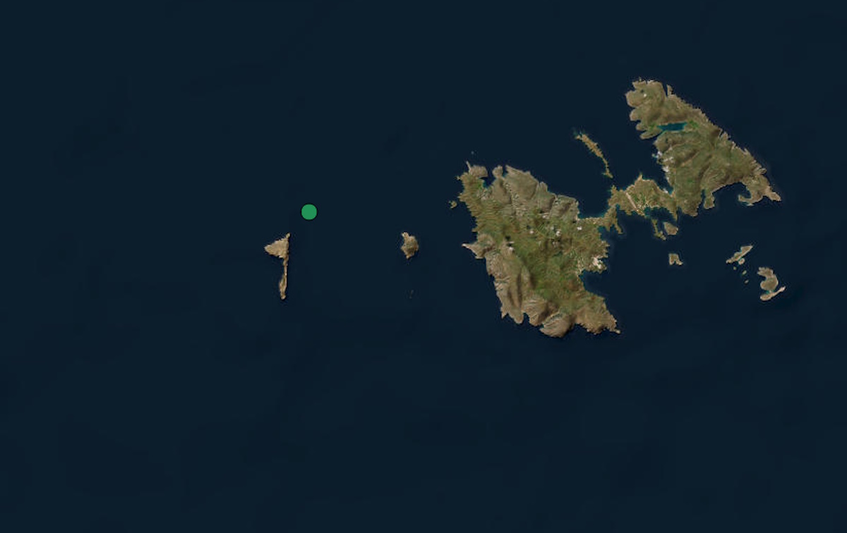 Σεισμός 3,3 ρίχτερ κοντά στην Αστυπάλαια