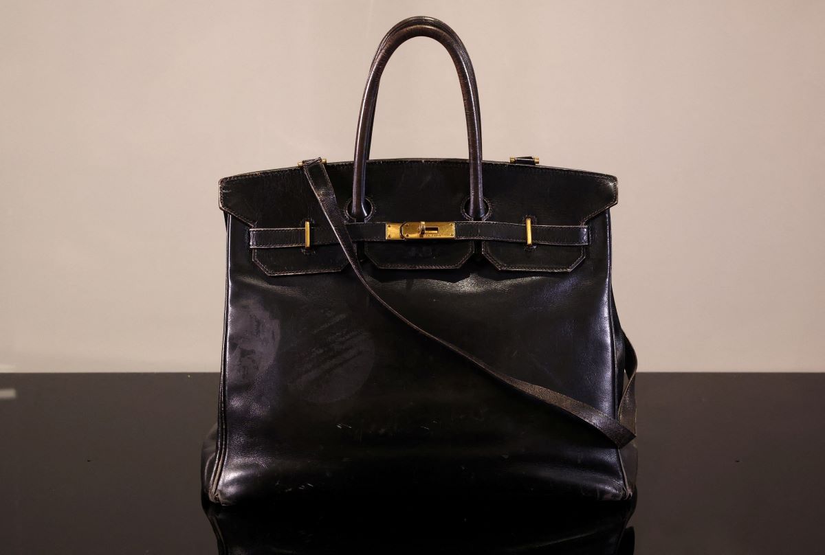 Η διάσημη μαύρη δερμάτινη Birkin