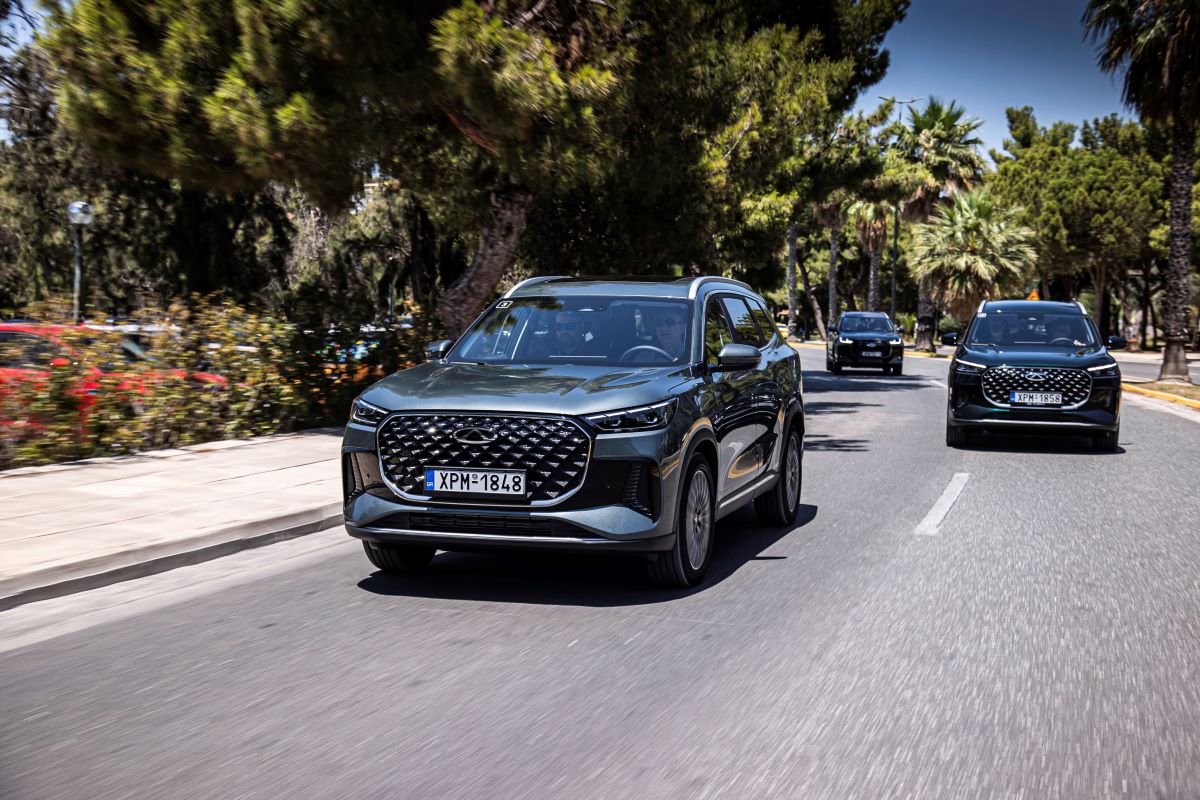 Οδηγούμε το Chery Tiggo 8 επί ελληνικού εδάφους
