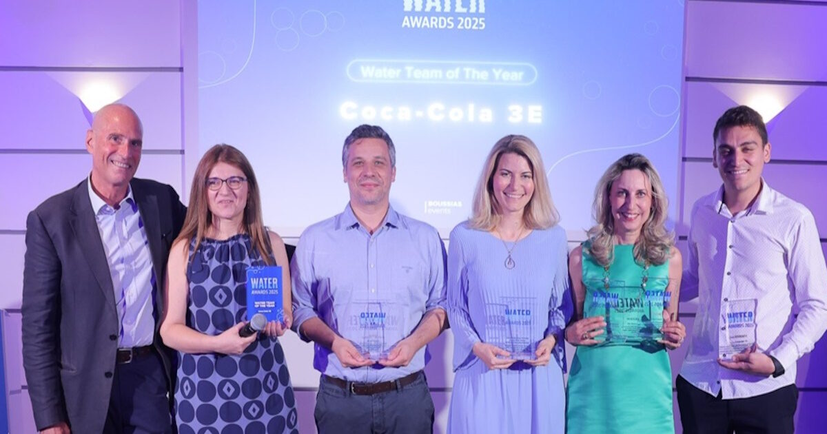 Coca-Cola in Greece: Five Awards and Awards ‘Water Team of the Year’ at Water Awards 2025