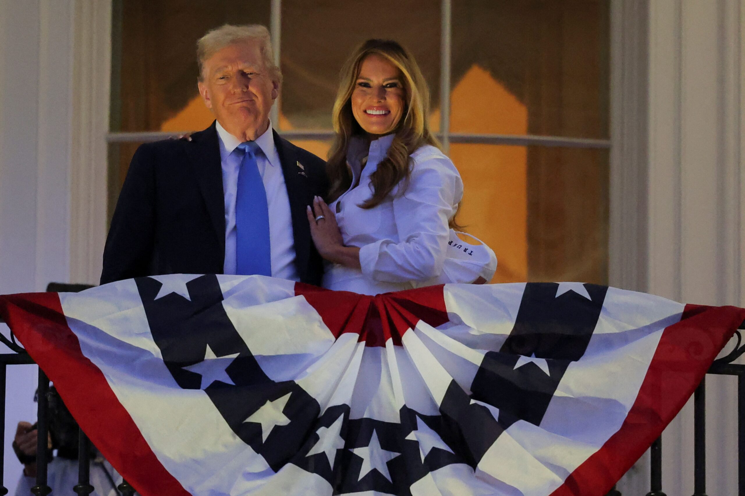 Independence Day celebrations in Washington Μελάνια Ντόναλντ Τραμπ