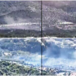 Η εικόνα όπως καταγράφηκε από τα drones