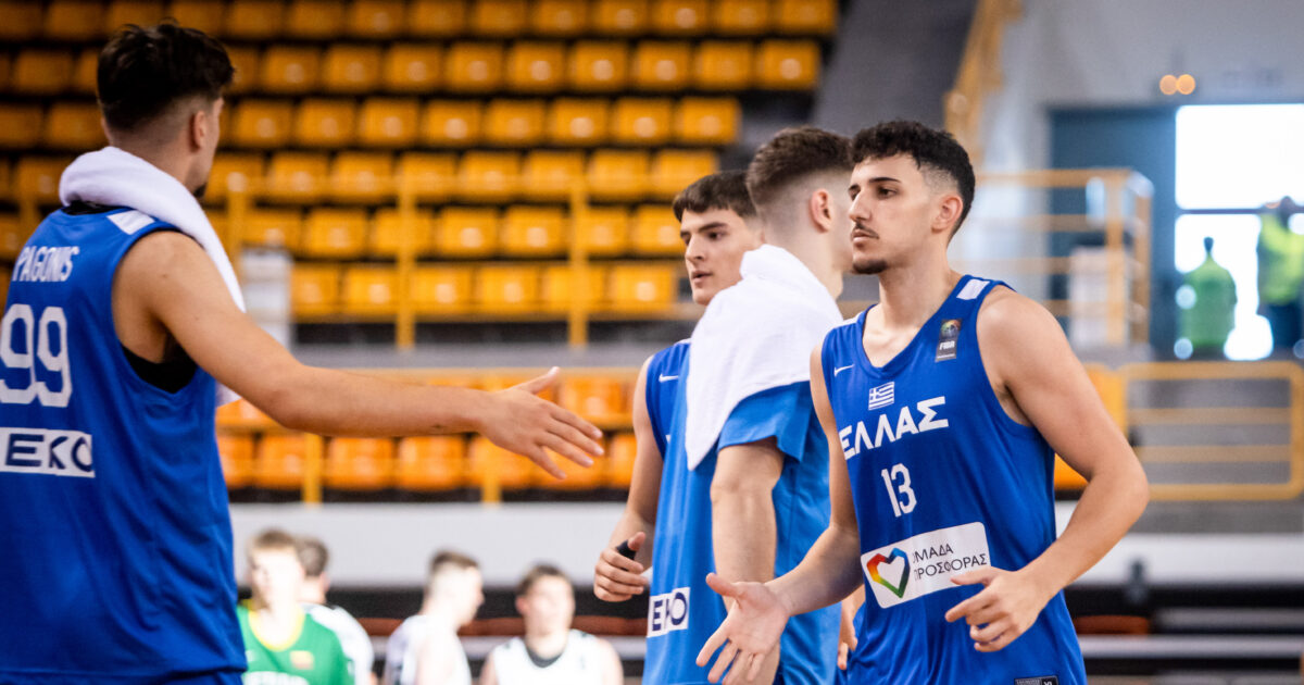 Greece-Czech Republic 107-66: A sweeping appearance by National Youth at Eurobasket U20