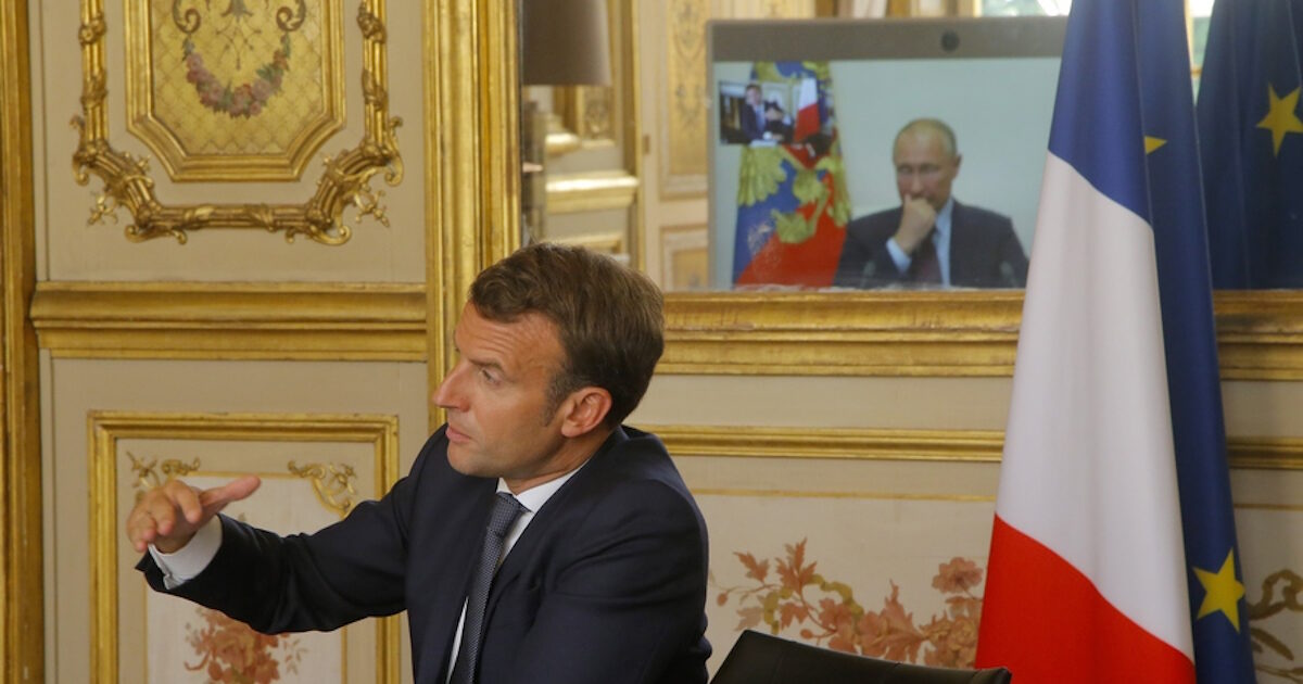 Two -hour telephone communication Macron – Putin for the first time by 2022