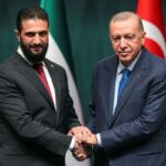 Ο Αχμάντ αλ Σάρα με τον Ταγίπ Ερντογάν