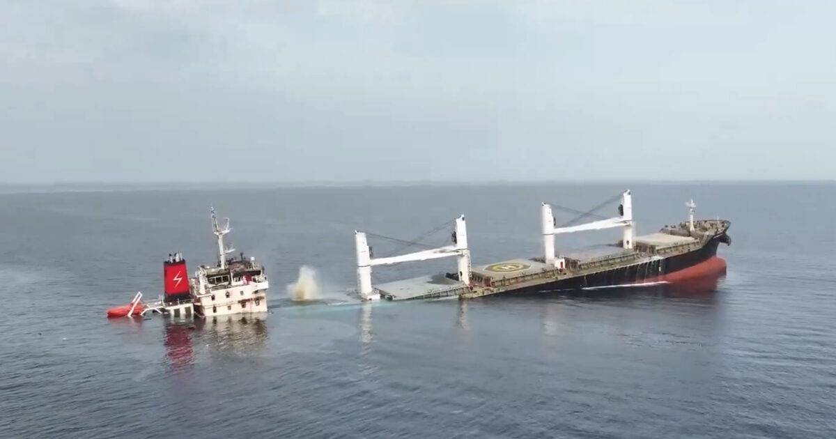 Houthi attack on Greek -owned ship Eternity C and its sinking – crew members have been abducted